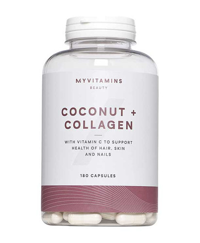 قرص کوکونات کلاژن اصل مای ویتامینز 180 عددی - coconut collagen myvitamins 180