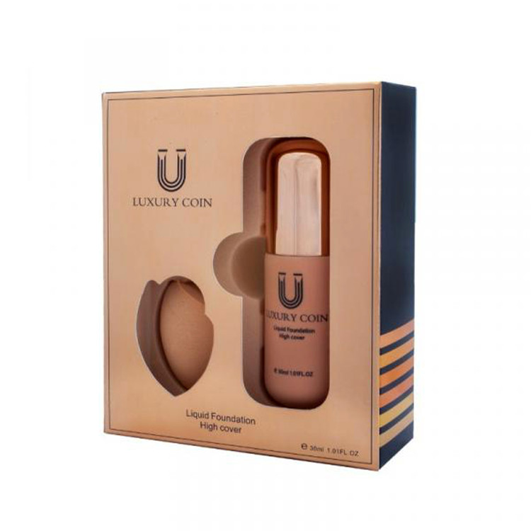 کرم پودر لاکچری کوین شماره 552 حجم 30 میلی لیتر به همراه پد آرایشی main 1 2