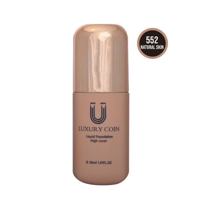 کرم پودر لاکچری کوین شماره 552 حجم 30 میلی لیتر به همراه پد آرایشی main 1 3